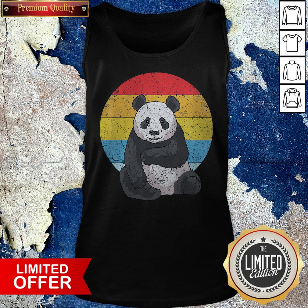 Official Panda Vintage Retro Shirt