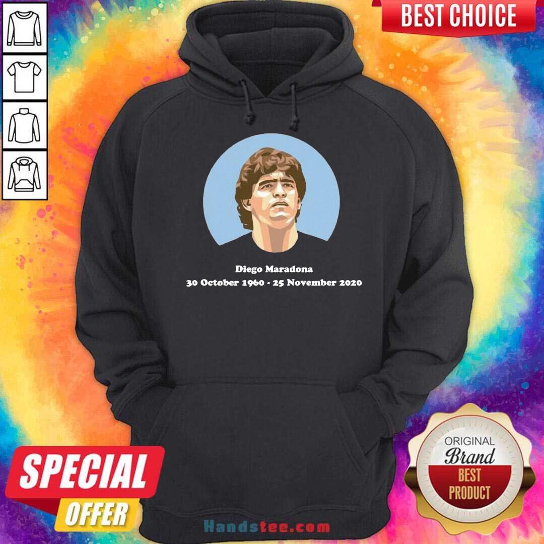 Official RIP Diego Maradona 30 10 1960 – 25 11 2020 Signature Shirt