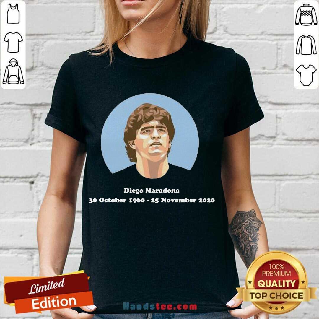 Official RIP Diego Maradona 30 10 1960 – 25 11 2020 Signature Shirt