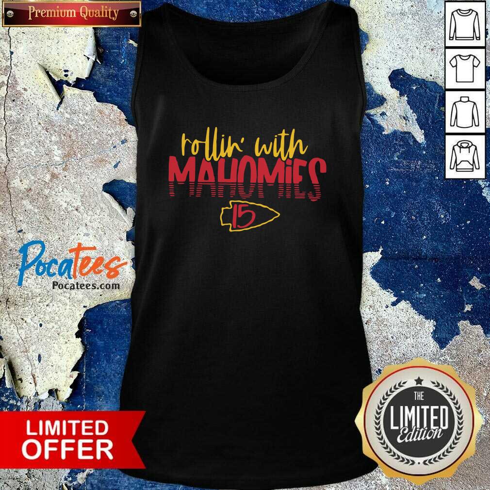 Official Rollin With Mahomies Kansas City Chiefs Shirt