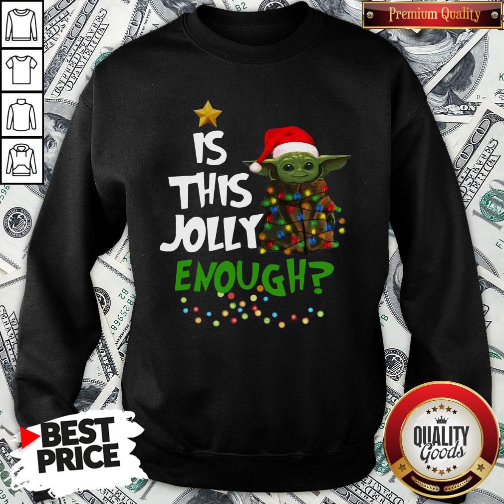 Official Santa Baby Yoda Is This Jolly Enough Christmas Shirt