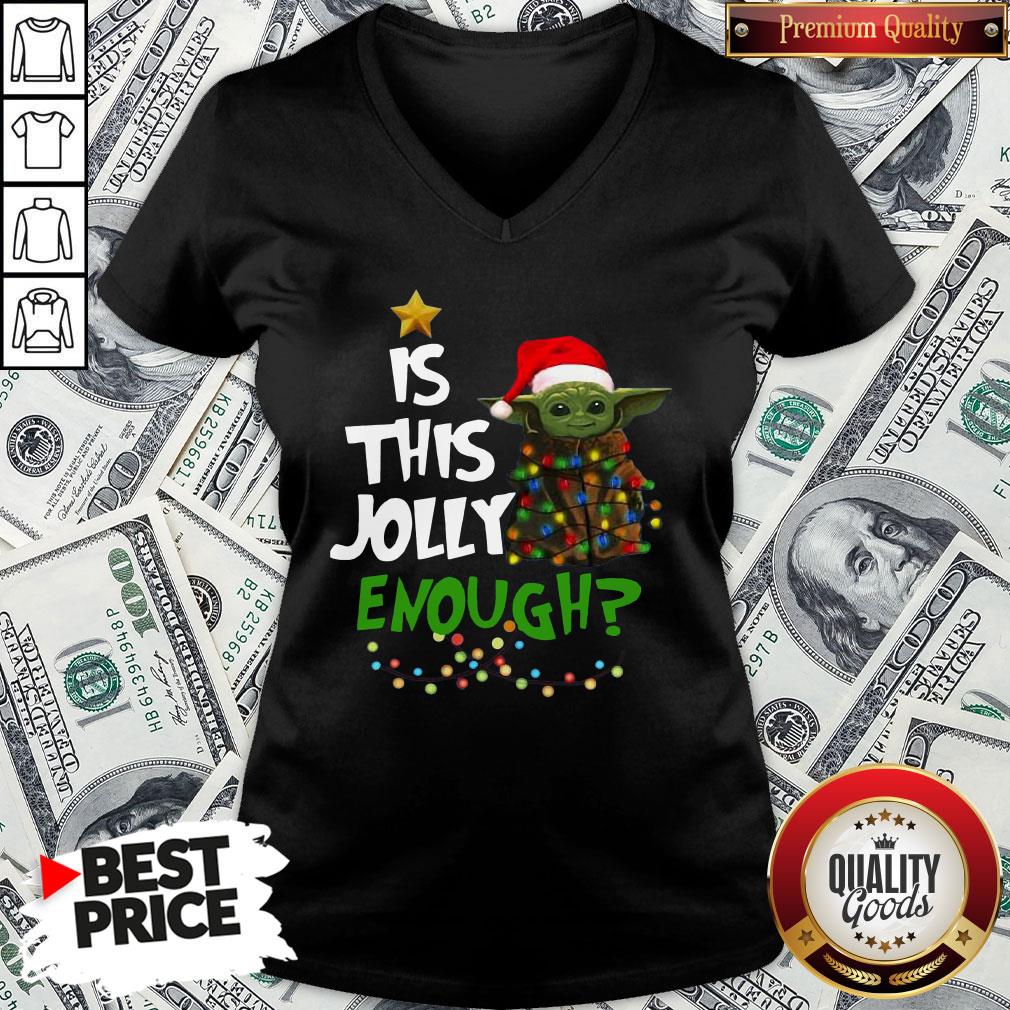 Official Santa Baby Yoda Is This Jolly Enough Christmas Shirt