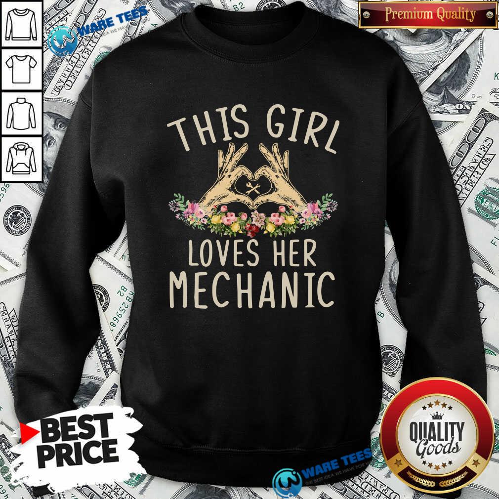 Official This Girl Loves Her Mechanic Vintage Shirt