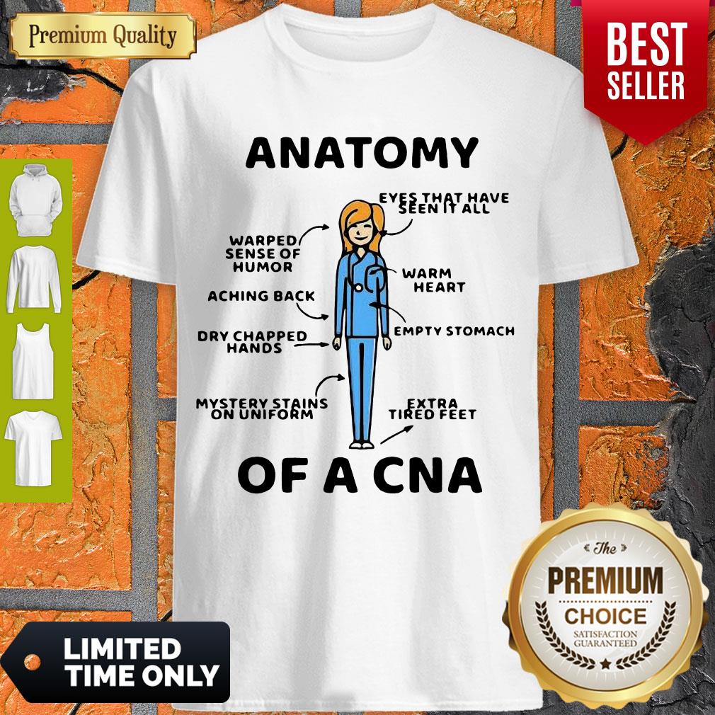 Official Top Anatomy Of A CNA Shirt