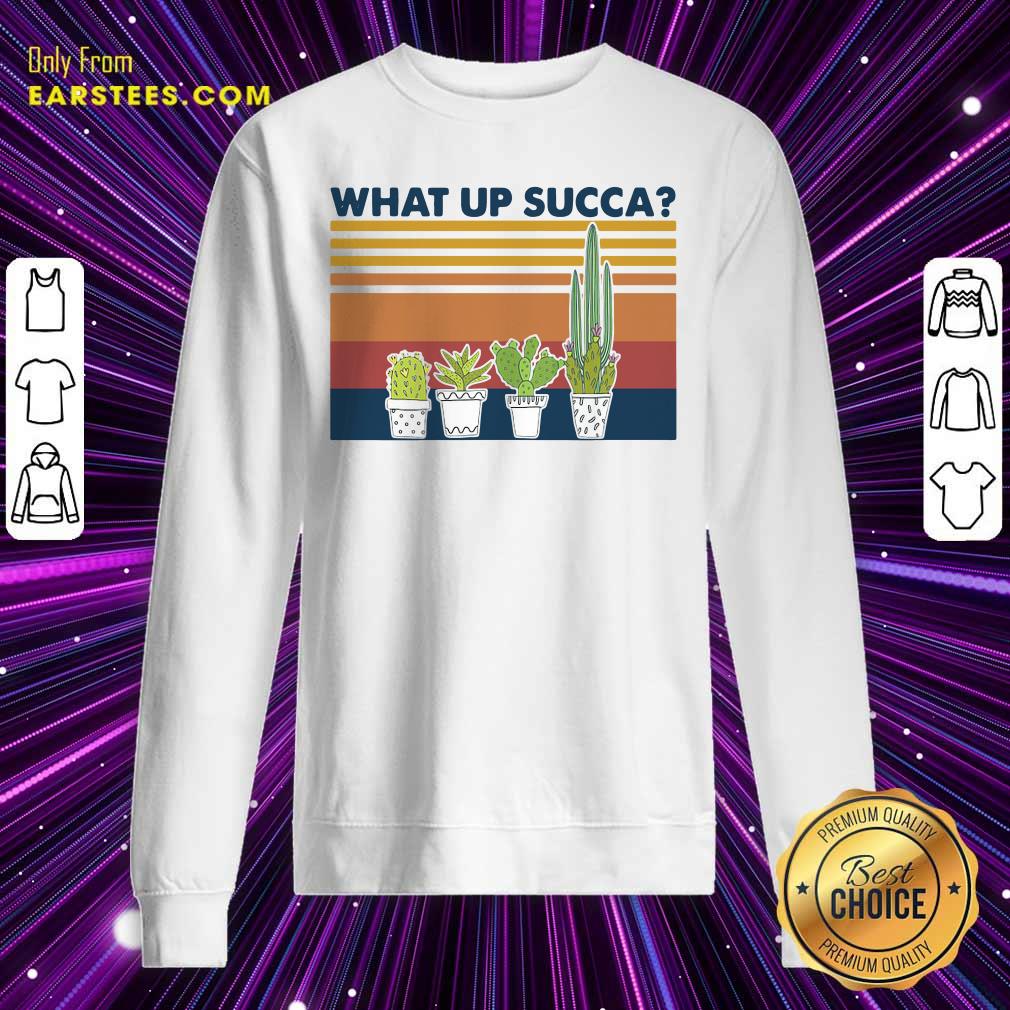 Official Vintage Gardening What Up Succa T-Shirt