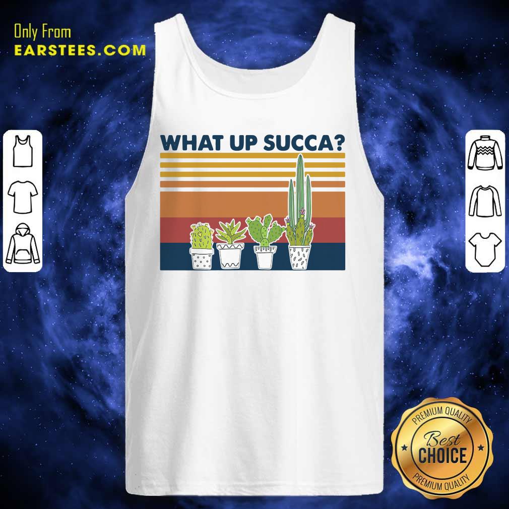 Official Vintage Gardening What Up Succa T-Shirt