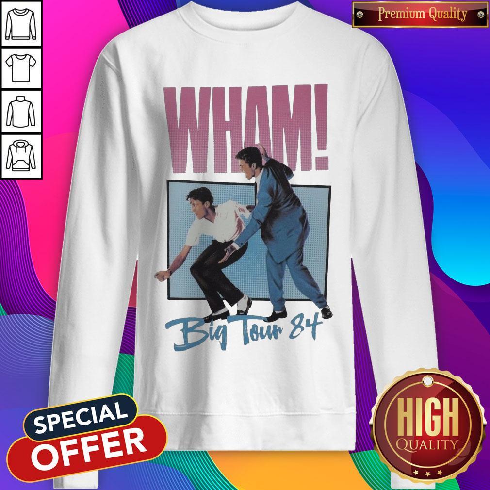 Official Wham Big Tour 84 George Michael Shirt