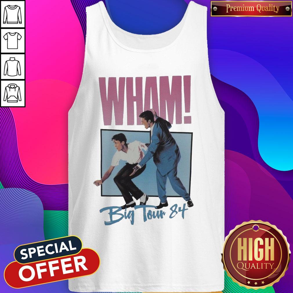Official Wham Big Tour 84 George Michael Shirt
