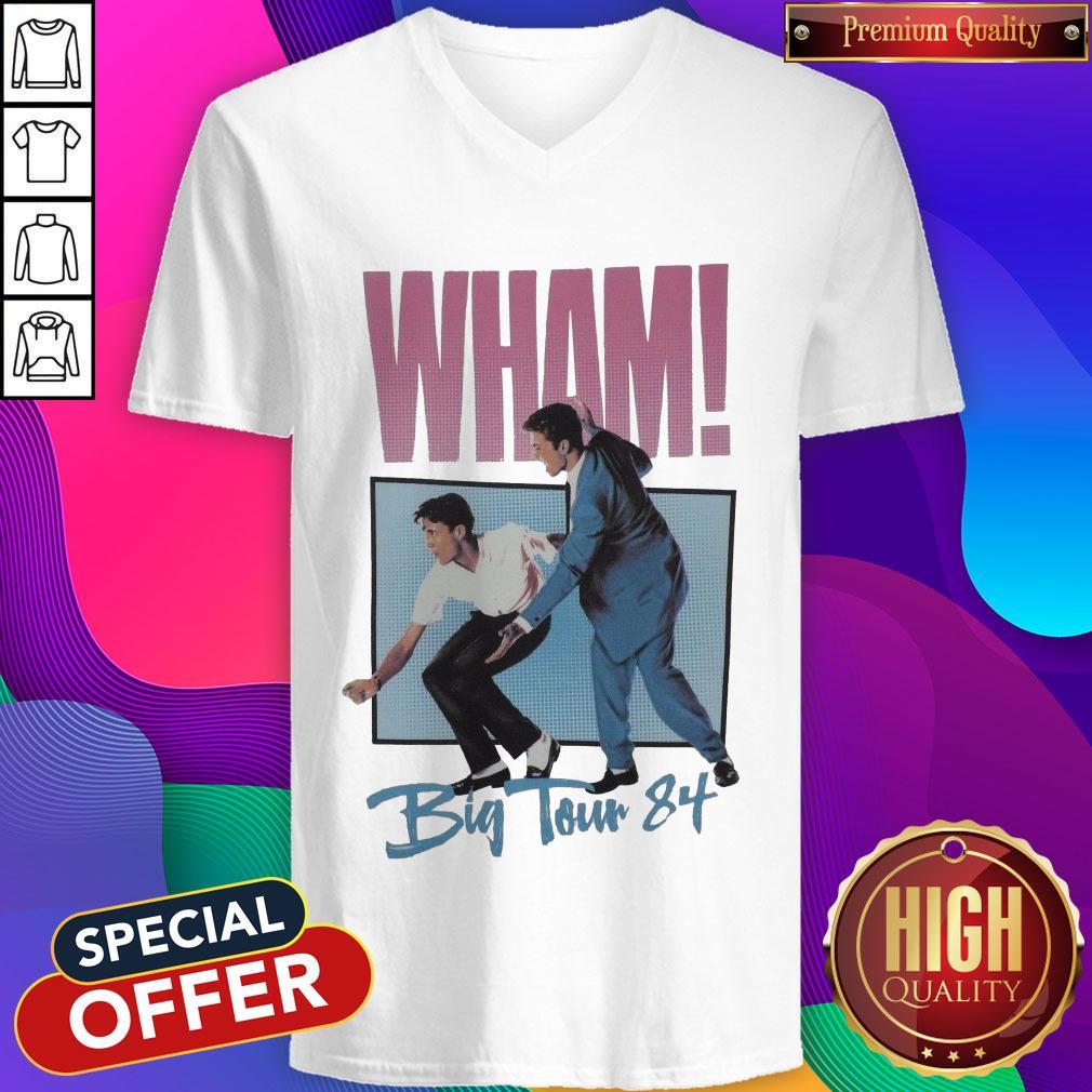 Official Wham Big Tour 84 George Michael Shirt