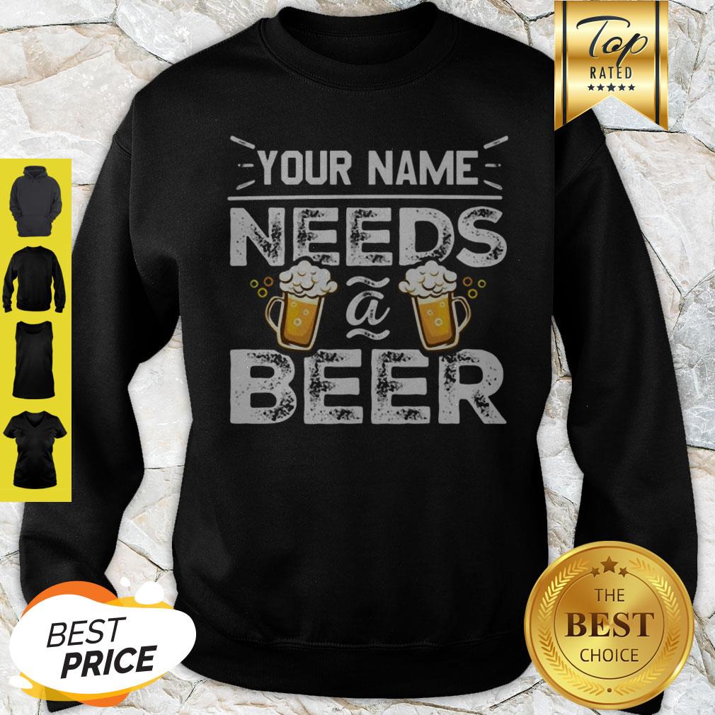 Official Your Name Needs Beer Shirt