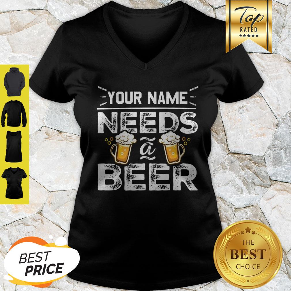 Official Your Name Needs Beer Shirt
