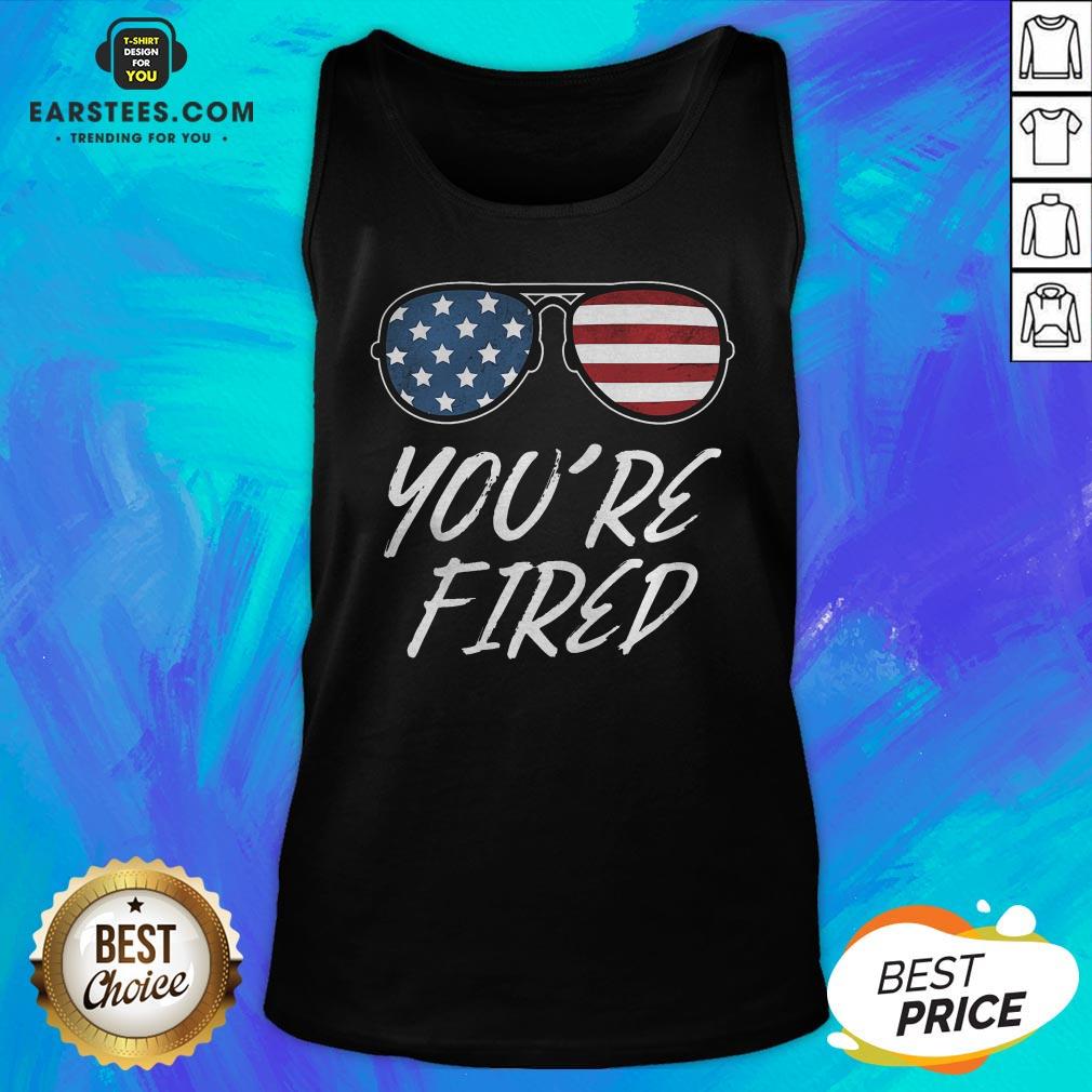 Official You’re Fired Glass American Flag Shirt