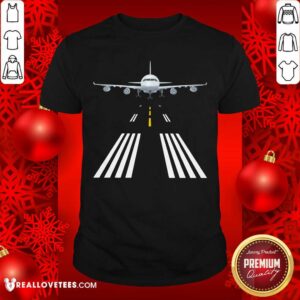 Airport Runway Night View Shirt