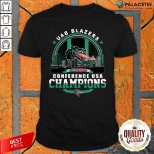 Top Uab Blazers C USA 2020 Conference Usa Champions Shirt