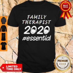 Nice Family Therapist 2020 Mask Essential Shirt