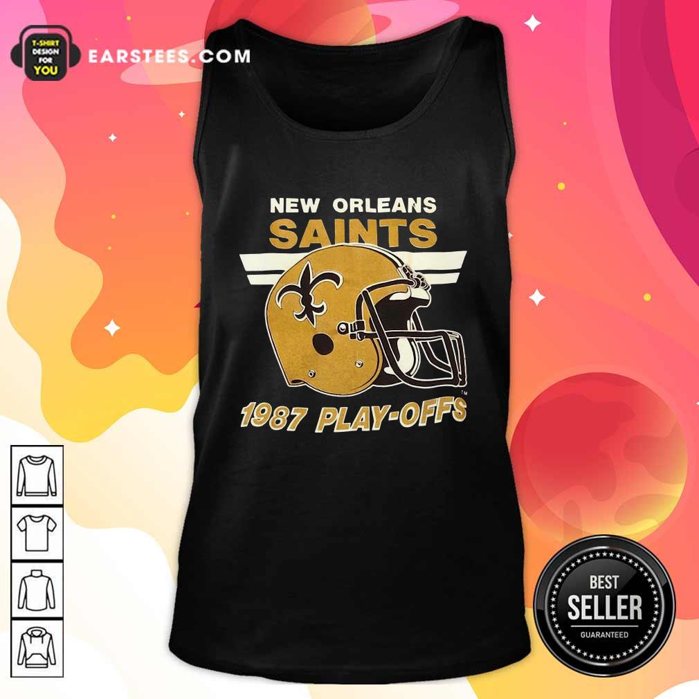 Original 1987 New Orleans Saints Playoffs Vintage Shirt