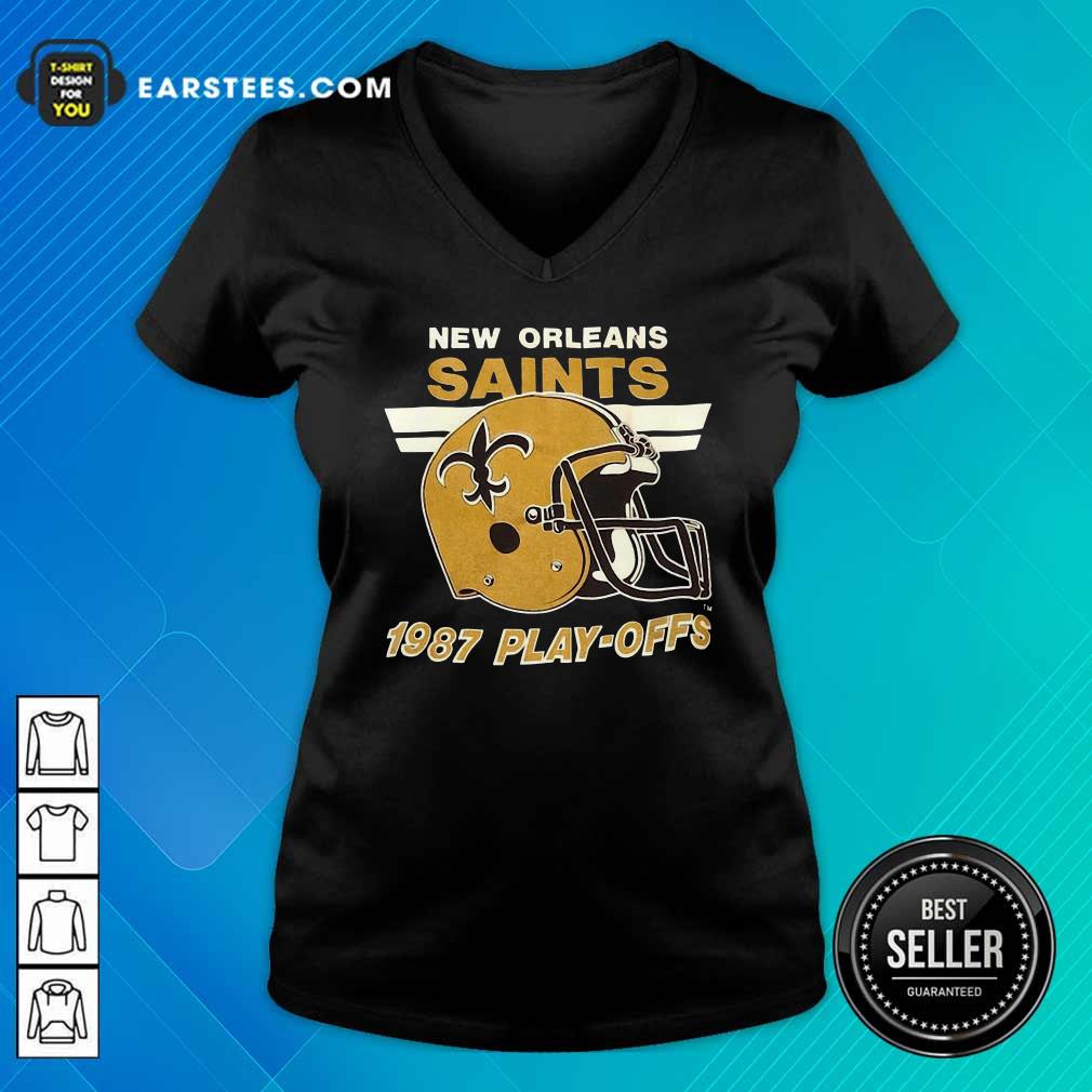Original 1987 New Orleans Saints Playoffs Vintage Shirt