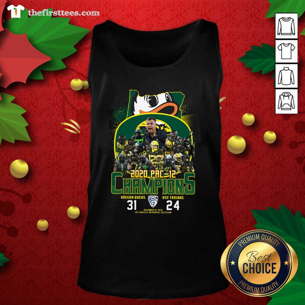 Original 2020 Pac 12 Champions Oregon Ducks Usc Trojans Shirt