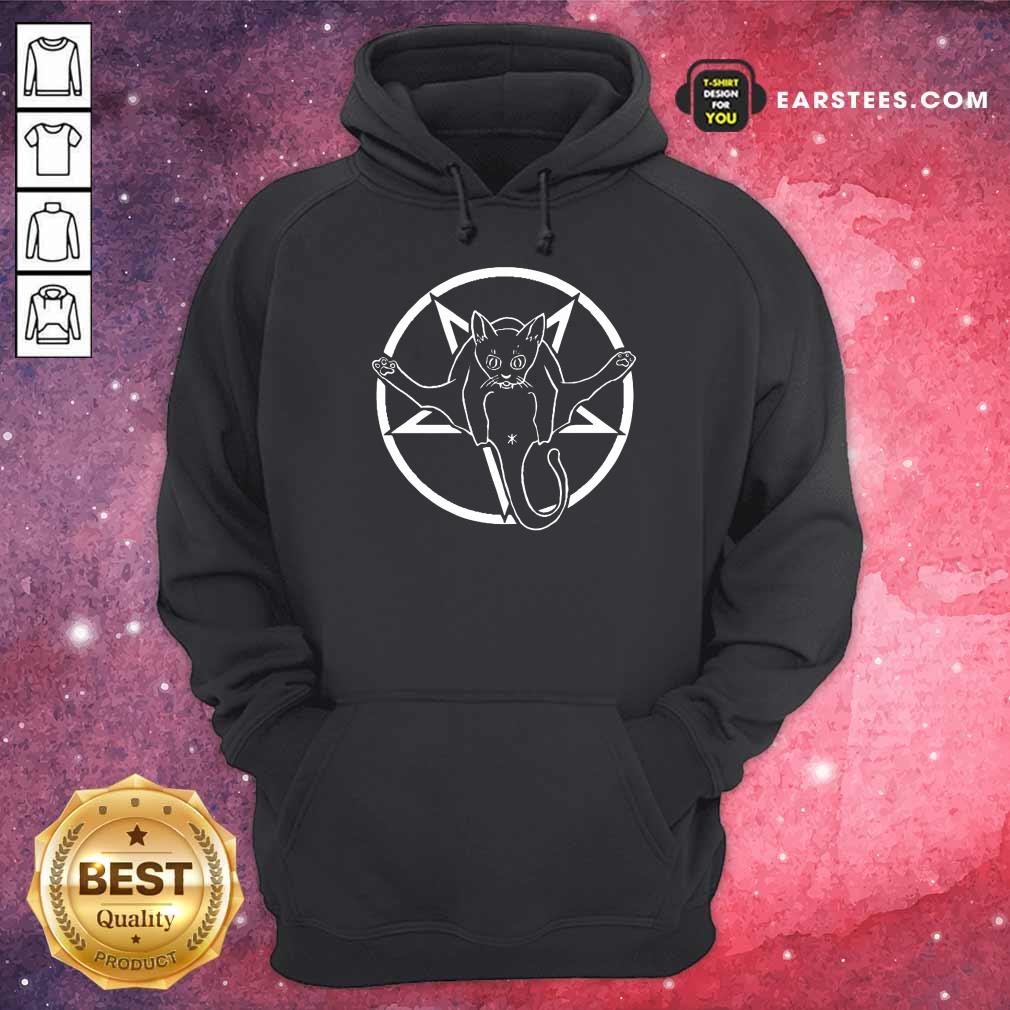 Original Cats Are Metal Pentagram Inverted Shirt