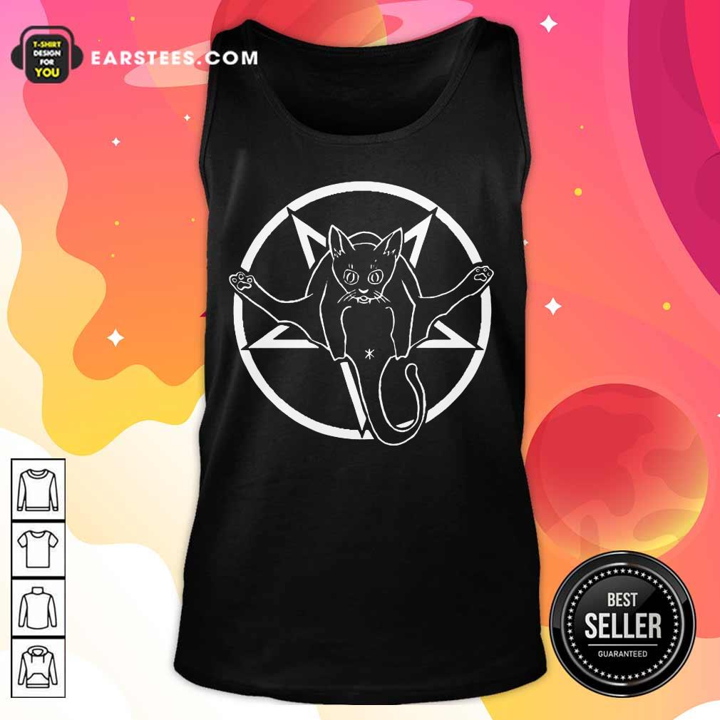Original Cats Are Metal Pentagram Inverted Shirt