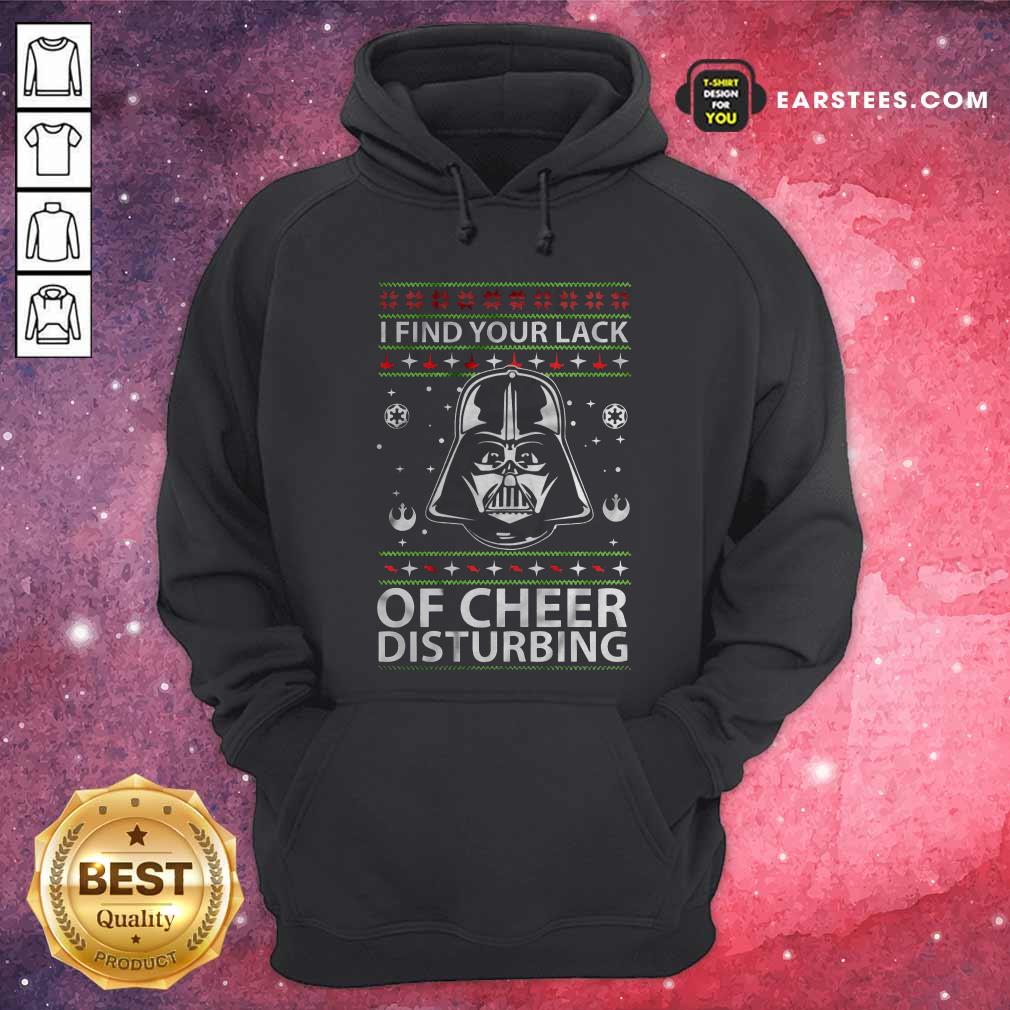 Original Darth Vader Your Lack Of Cheer Is Disturbing Christmas Shirt