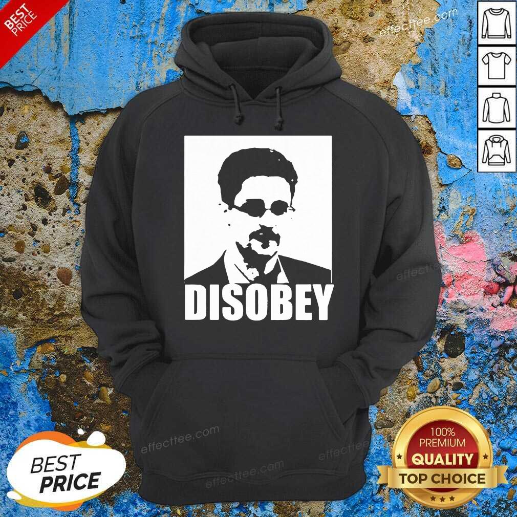 Original Edward Snowden Disobey Shirt