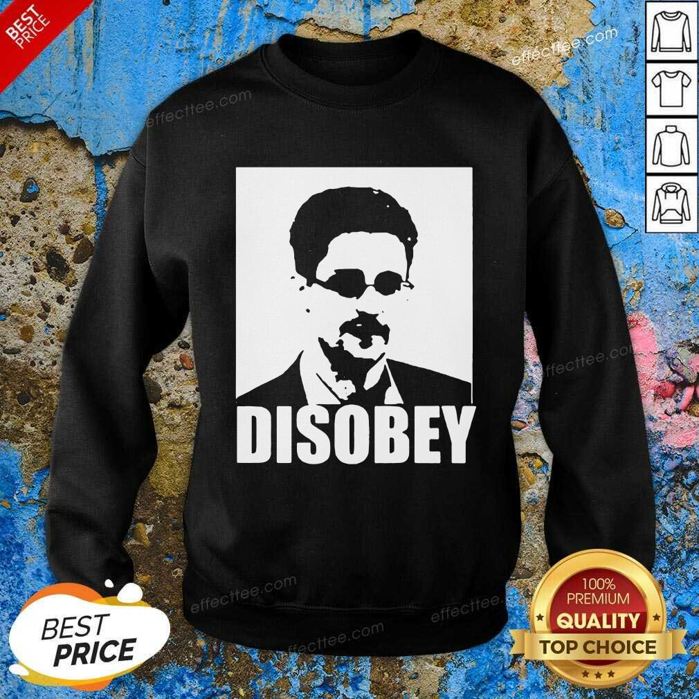 Original Edward Snowden Disobey Shirt