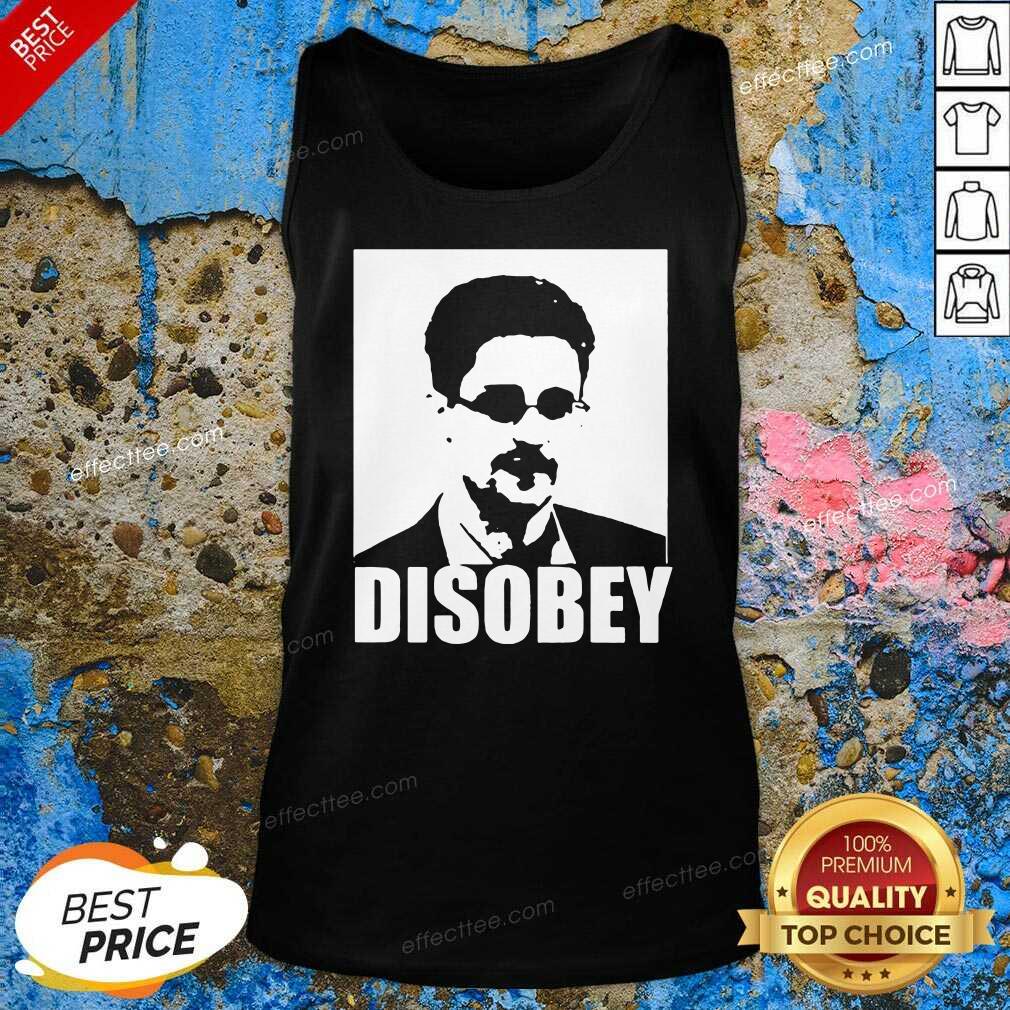 Original Edward Snowden Disobey Shirt