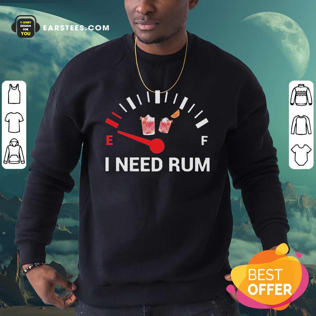 Original I Need Rum Wine 2020 Shirt