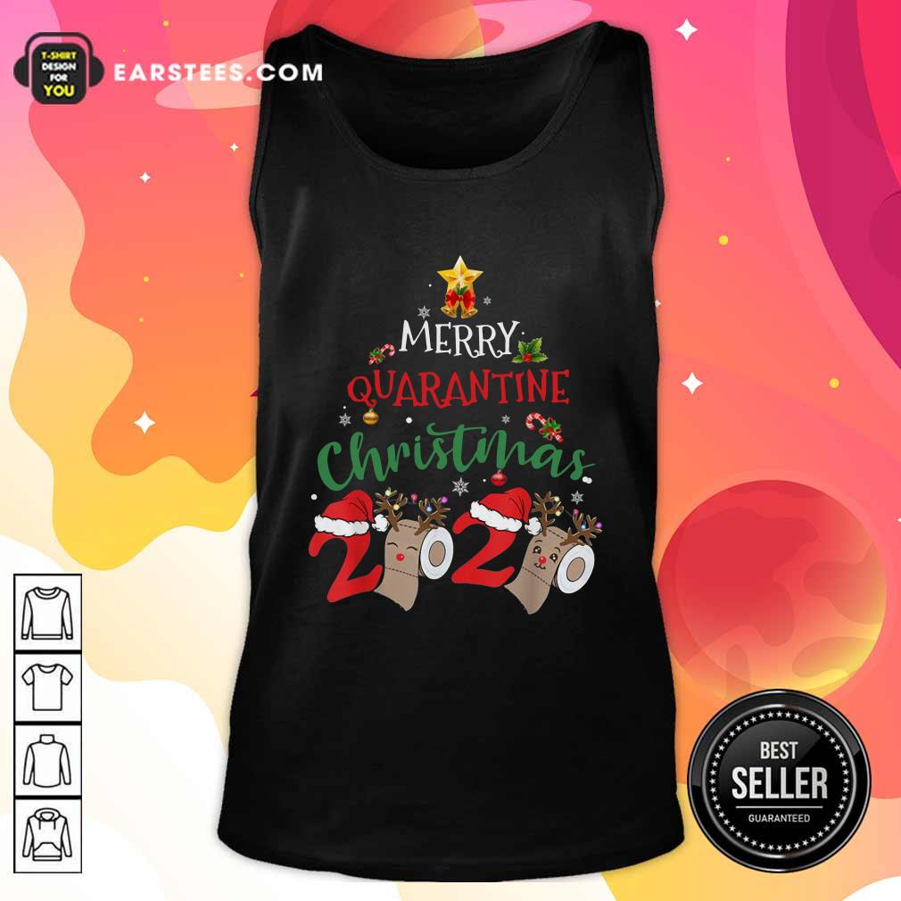 Original Merry Quarantine Christmas 2020 Pajamas Christmas Shirt