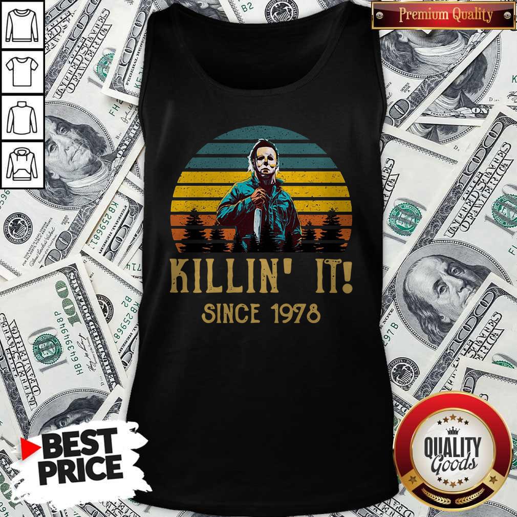 Original Michael Myers Killin’ It Since 1978 Vintage Halloween Shirt
