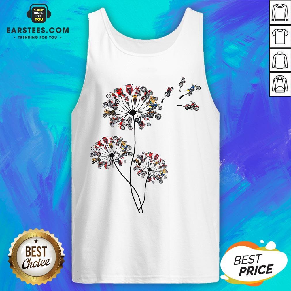 Original Motorcycle Lover Dandelion Shirt