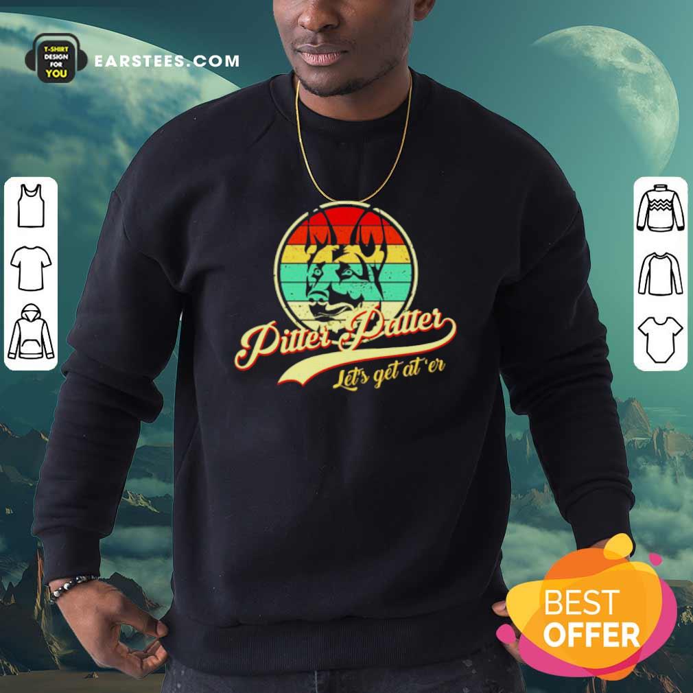 Original Pitter Patter Lets Get Ater Vintage Shirt