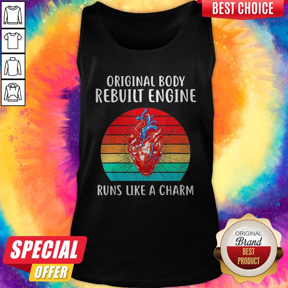 Original Rebuilt Engine Open Heart Surgery Vintage Shirt