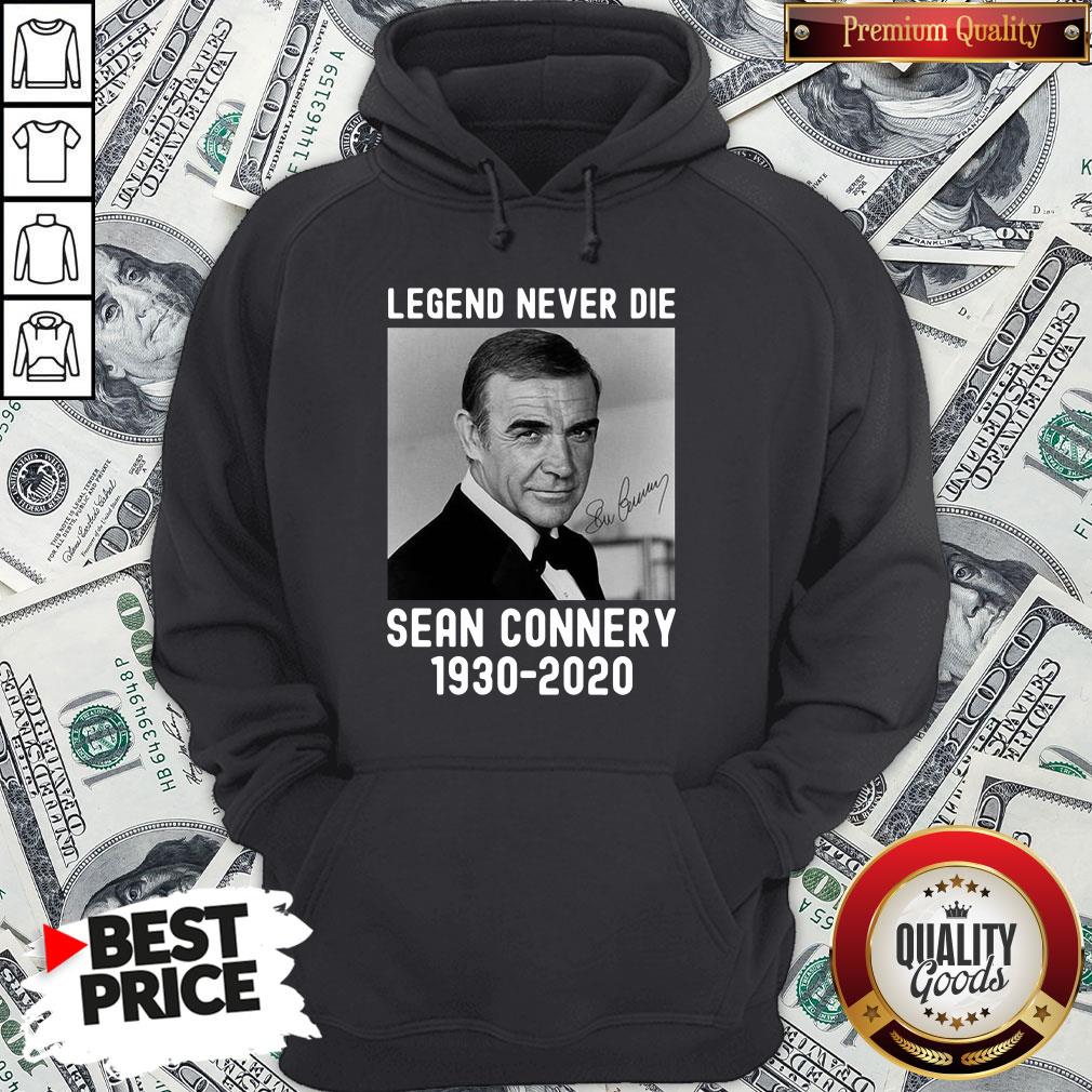 Original Sean Connery Legend Never Die 1930 2020 Signatures Shirt