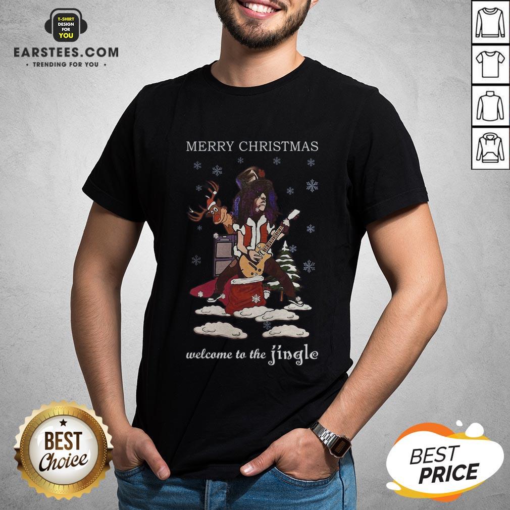 Original Slash Welcome To The Jingle Christmas Jumper Shirt