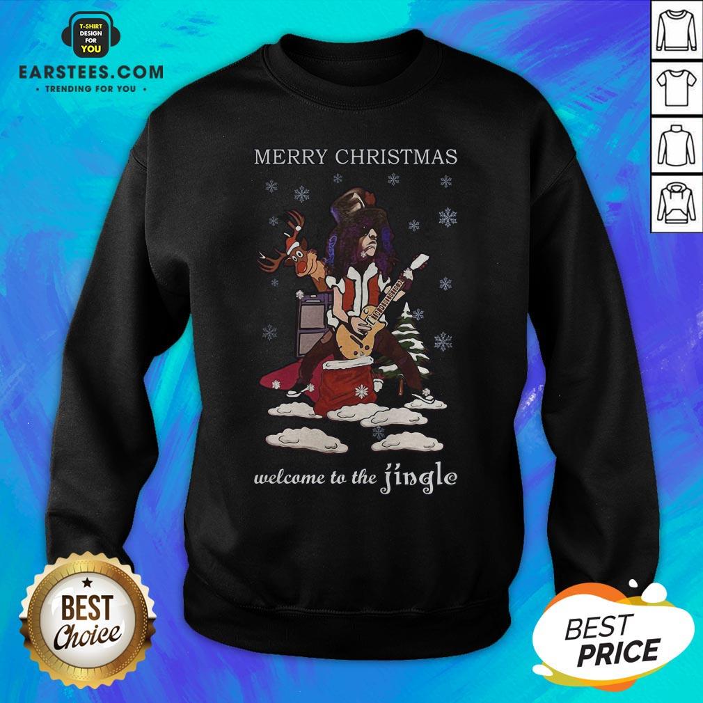 Original Slash Welcome To The Jingle Christmas Jumper Shirt