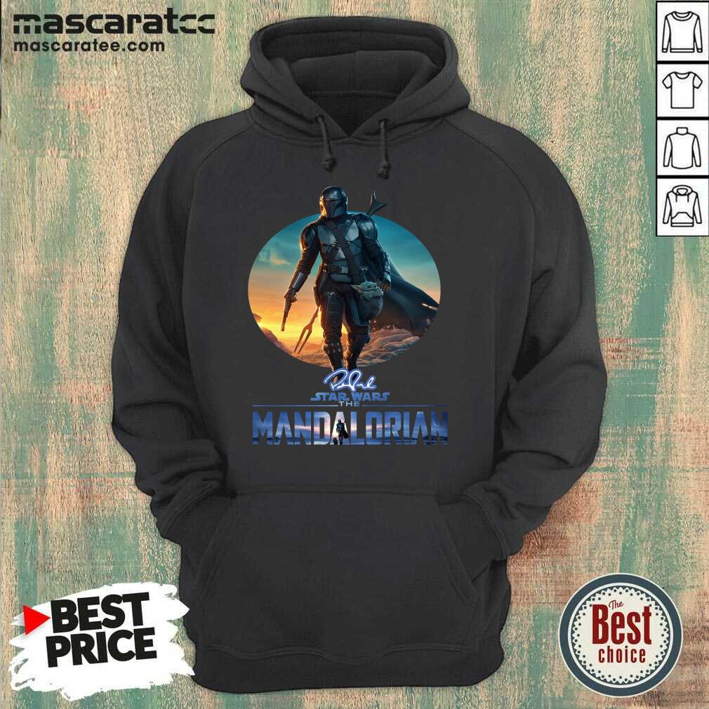 Original The Mandalorian Star Wars Signature Sunset Shirt