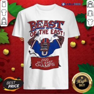 Nice Beast Of The East 2020 AFC East Champs Shirt