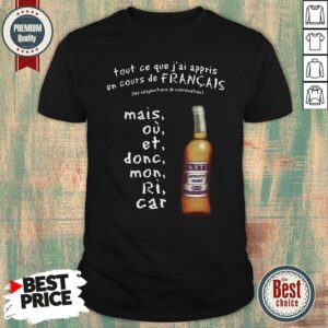 Serigraphie Coton Mais Ou Et Donc Mon Ricard Taille Medium Shirt