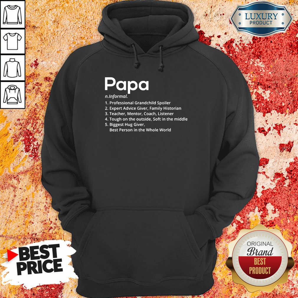 Papa Informal Professional Grandchild Spoiler Shirt