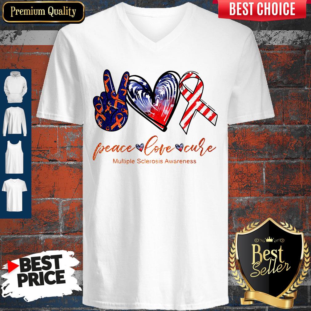peace-love-cure-multiple-sclerosis-awareness-american-flag-veteran-independence-day-v-neck