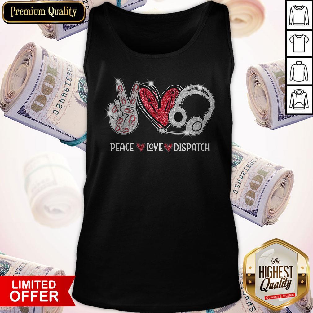 Peace Love Dispatch Diamond Shirt