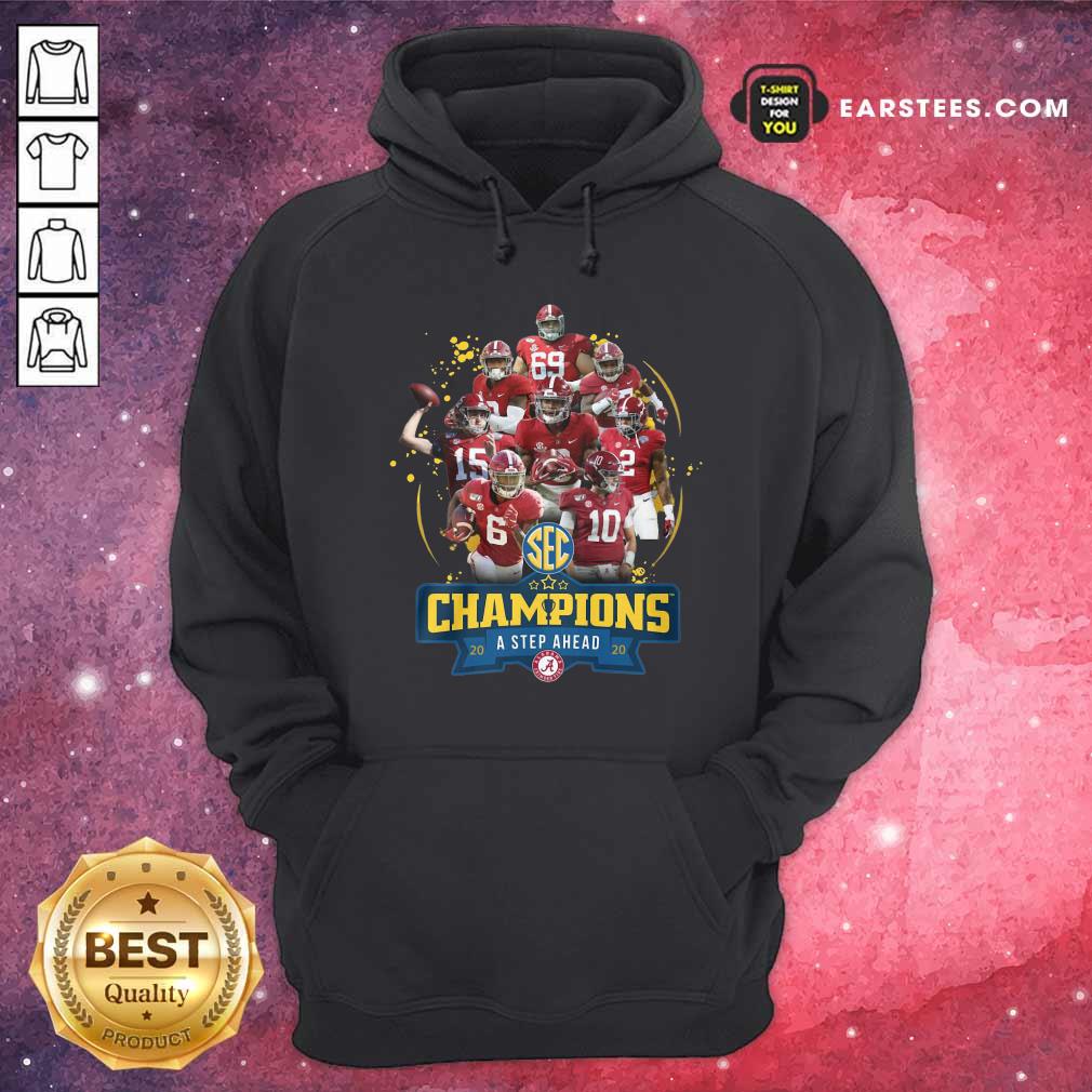 Perfect Alabama Crimson Tide Champions A Step Ahead 2020 Shirt