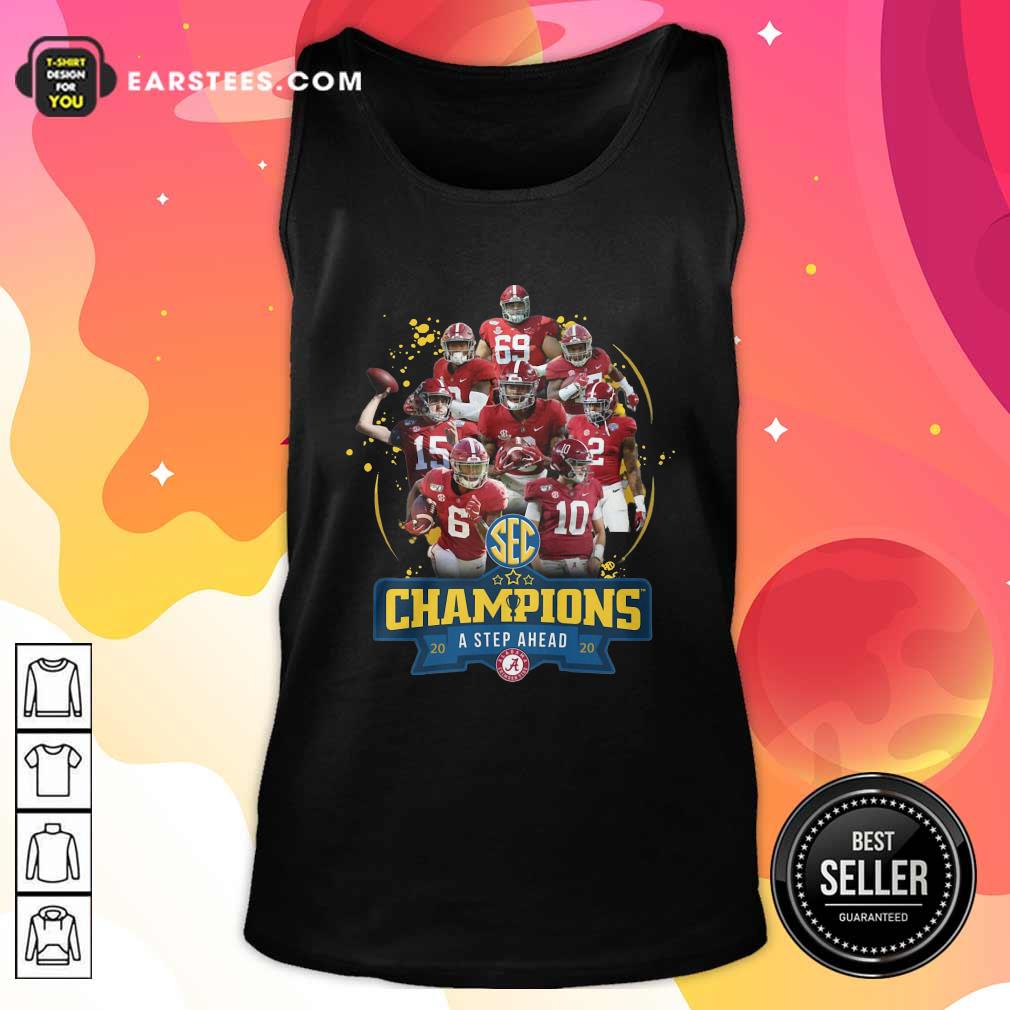 Perfect Alabama Crimson Tide Champions A Step Ahead 2020 Shirt