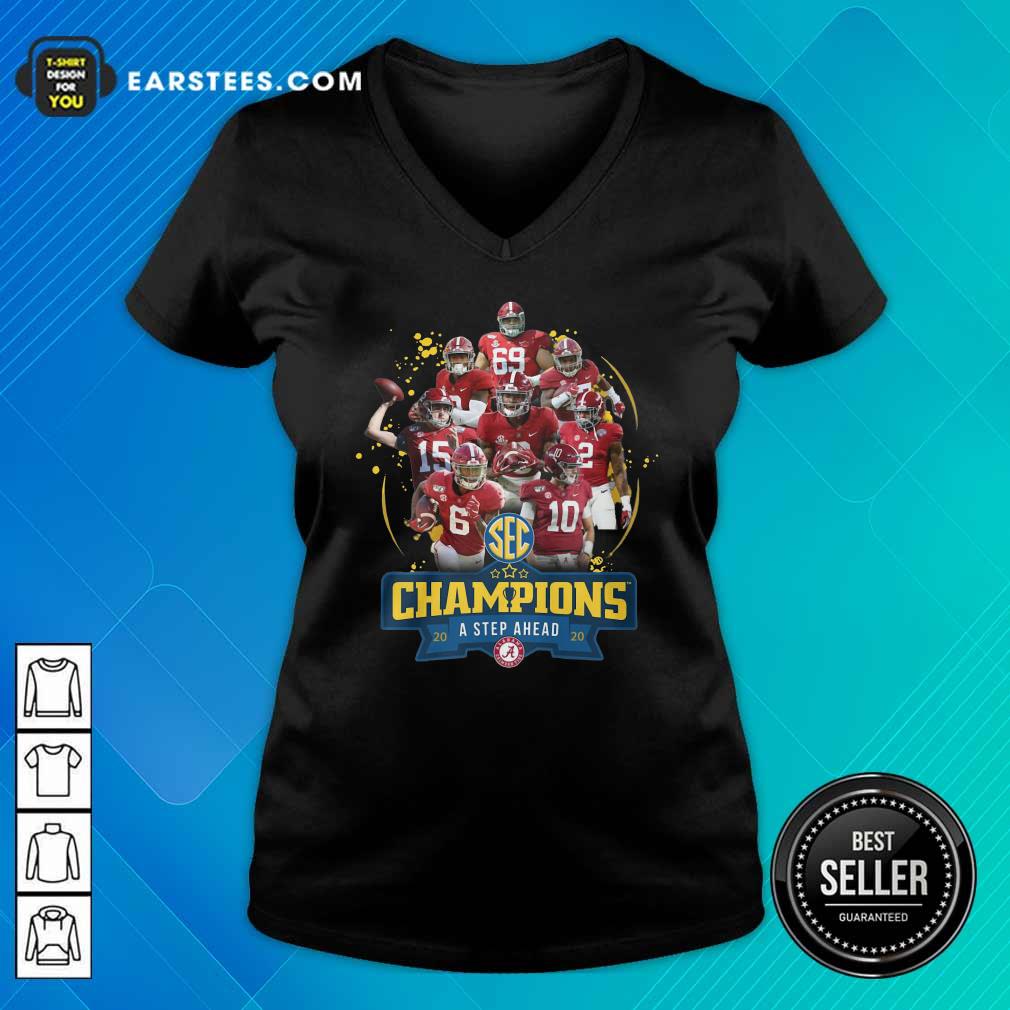 Perfect Alabama Crimson Tide Champions A Step Ahead 2020 Shirt