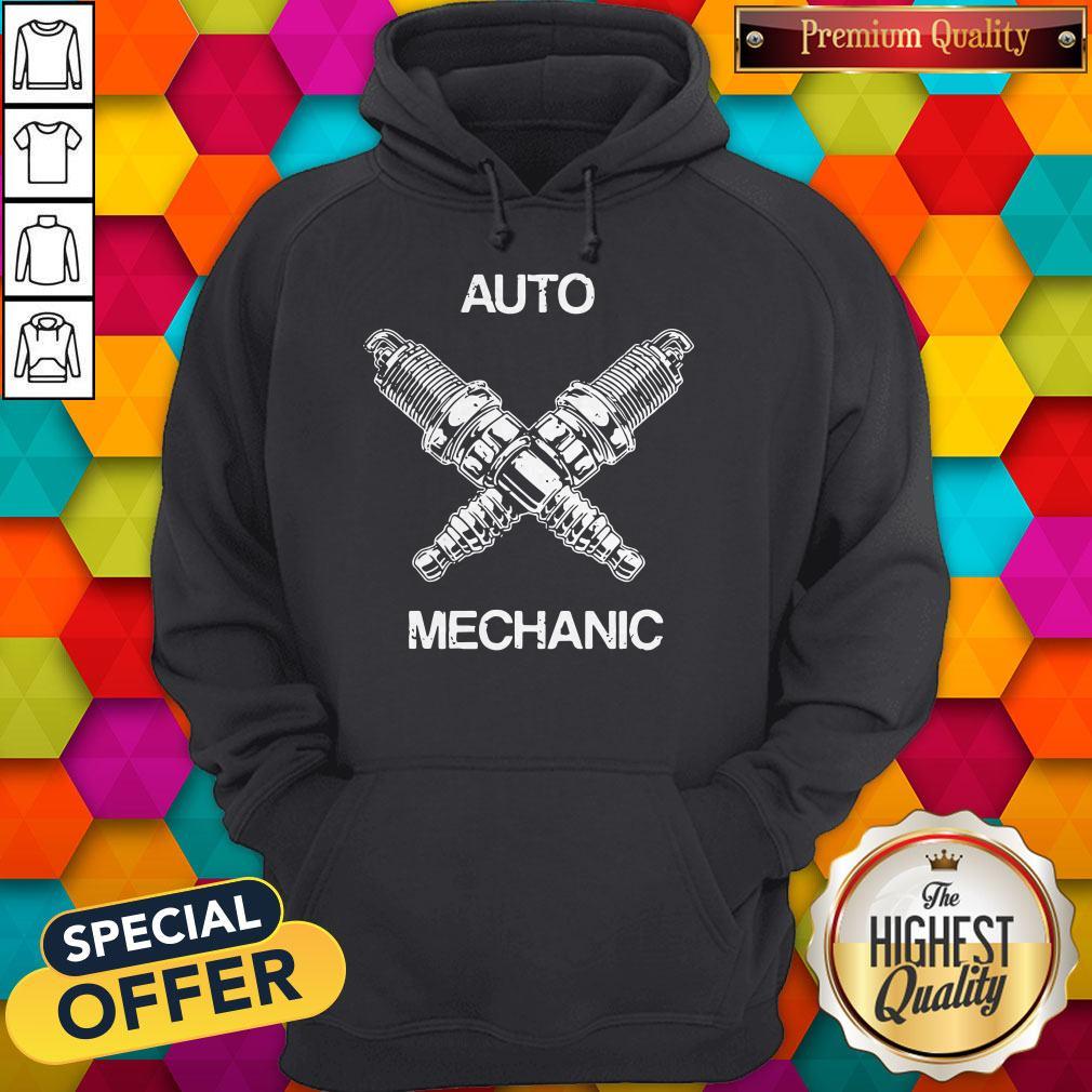 Perfect Auto Mechanic Two Screws White Shirt