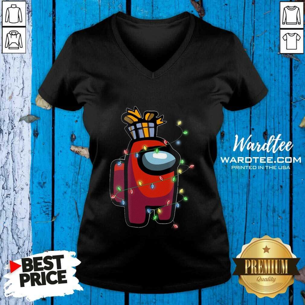 Perfect Christmas Santa Among Us Character Coffee Shirt