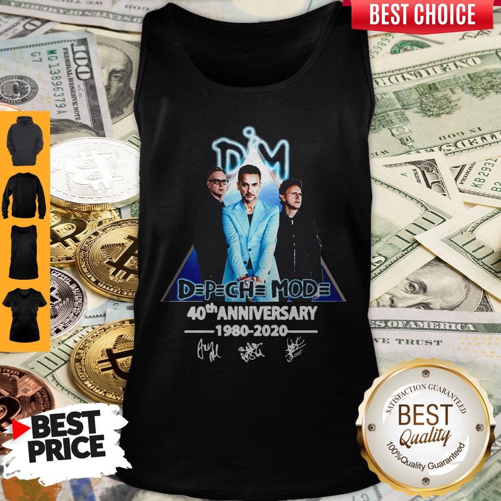 Perfect Dpch Mod 40th Anniversary 1980 2020 Signature Shirt