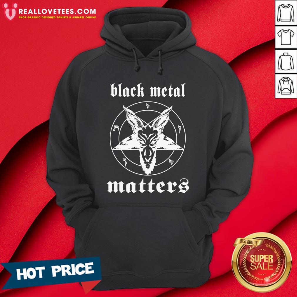 Perfect Goat Black Metal Matters Shirt